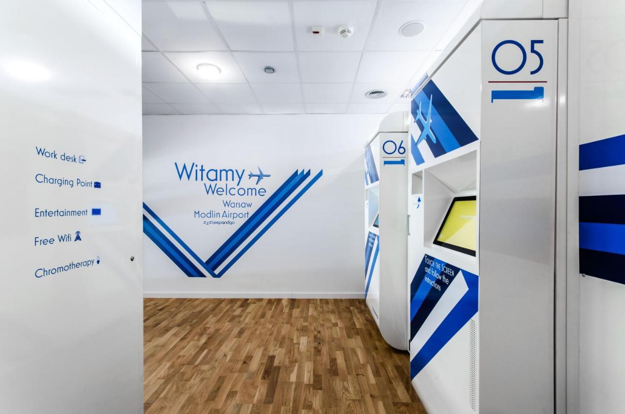 Resting Pods - Zzzleepandgo Modlin Airport Wmi Capsule hotel